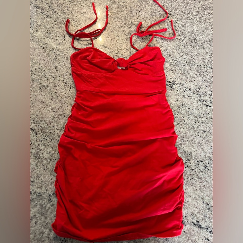 Superdown Red Dress